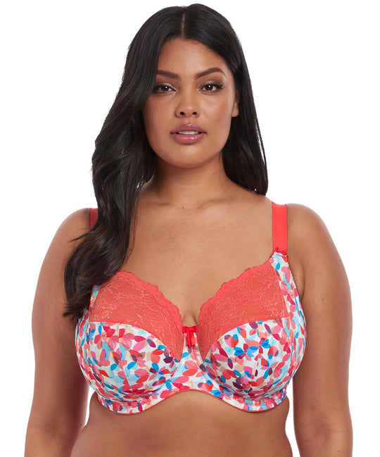 Elomi Womens Morgan Underwire Full Cup Stretch Lace Banded Bra