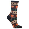 Hot Sox Womens Thanksgiving Fair Isle Socks