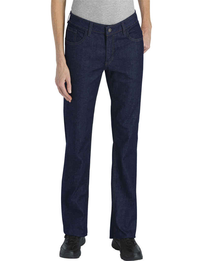 Dickies Womens Industrial Relaxed Fit Denim Jeans