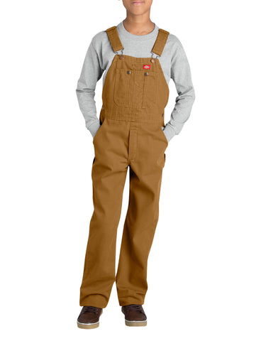 Dickies Kids Duck Bib Overalls, Sizes 8-20