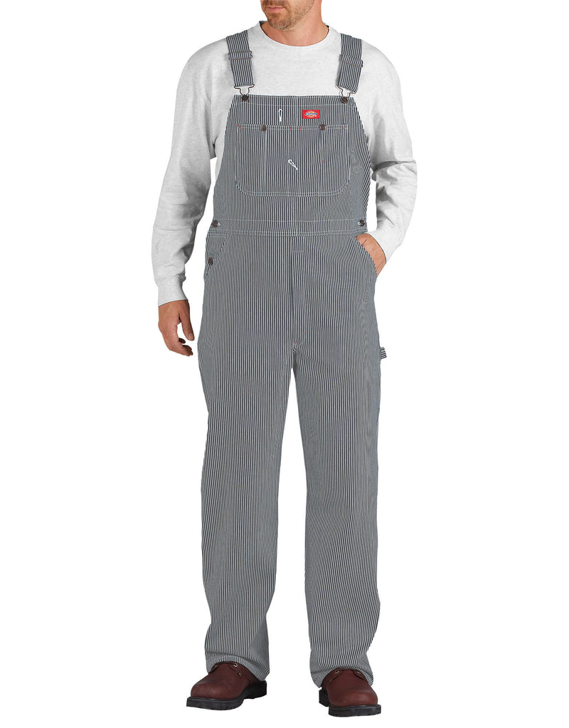 Dickies Mens Hickory Stripe Bib Overalls