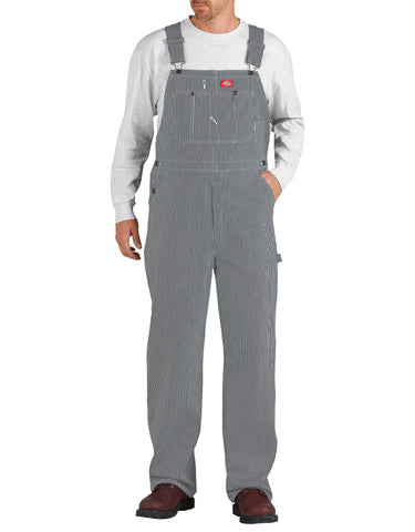 Dickies Mens Hickory Stripe Bib Overalls