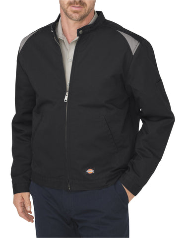 Dickies Mens Industrial Insulated Color Block Shop Jacket