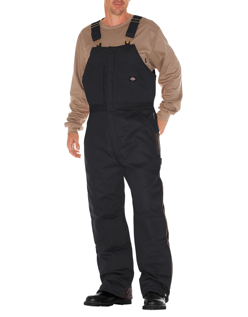 Dickies Mens Duck Insulated Bib Overalls