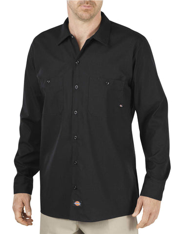 Dickies Mens Long Sleeve Industrial Work Shirt