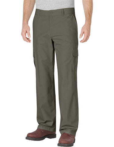 Dickies Mens Relaxed Fit Straight Leg Ripstop Cargo Pants