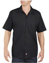Dickies Mens Industrial Short Sleeve Work Shirt