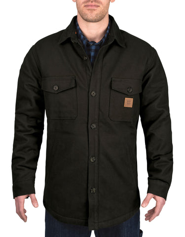 Walls Mens Weldon Vintage Solid Bonded Jac Shirt