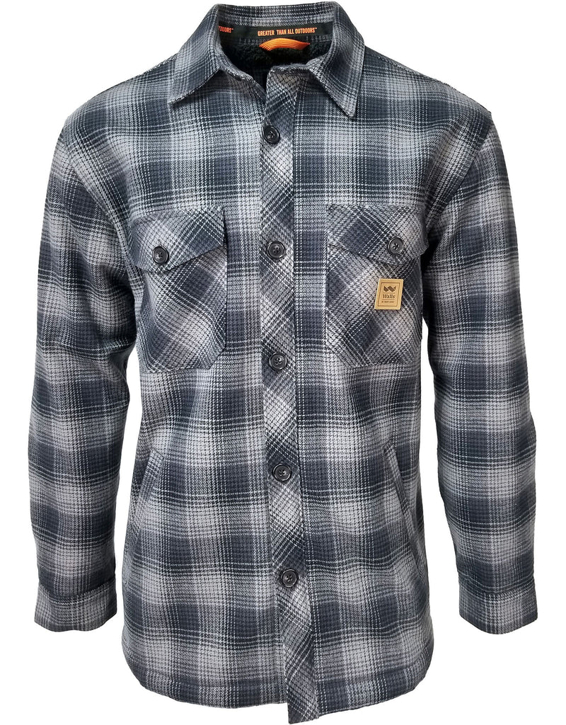 Walls Mens Weldon Vintage Plaid Bonded Jac Shirt