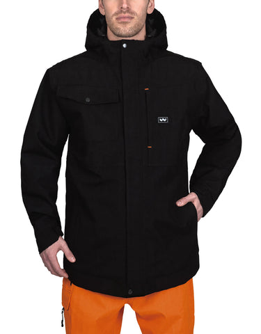 Walls Mens Modern Work Insulated Rain Jacket