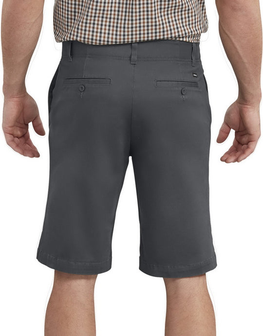 Dickies Mens X-Series 11" Active Waist Washed Chino Shorts
