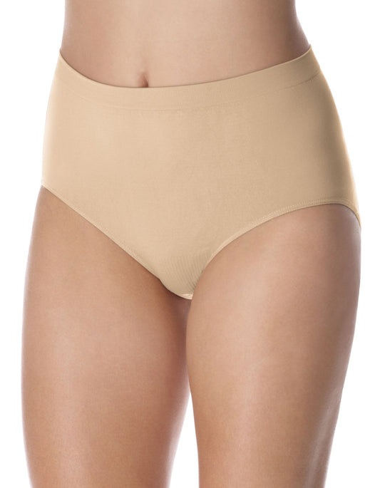 Bali Microfiber Solid Brief Panty