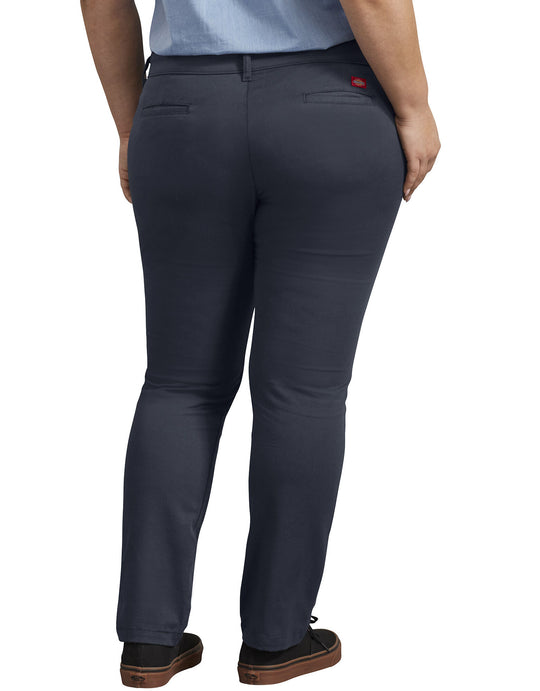 Dickies Womens Plus Stretch Twill Pants