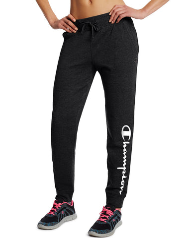 Champion Womens Powerblend Joggers, Script Logo
