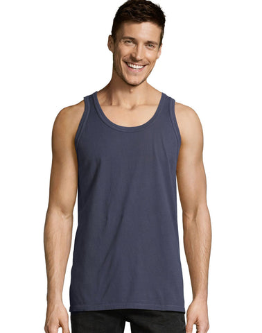 Hanes Mens ComfortWash Garment Dyed Sleeveless Tank Top