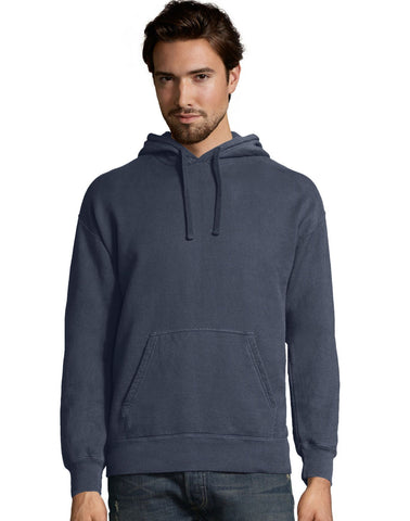 Hanes Big Mens ComfortWash Garment Dyed Fleece Hoodie Sweatshirt
