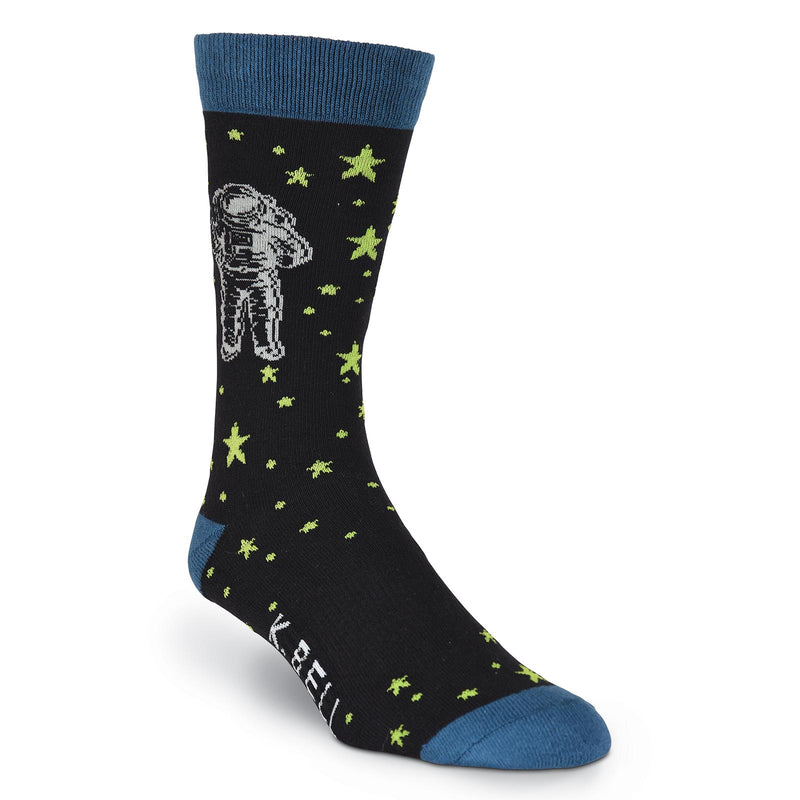 K. Bell Mens Astronaut Crew Socks - American Made