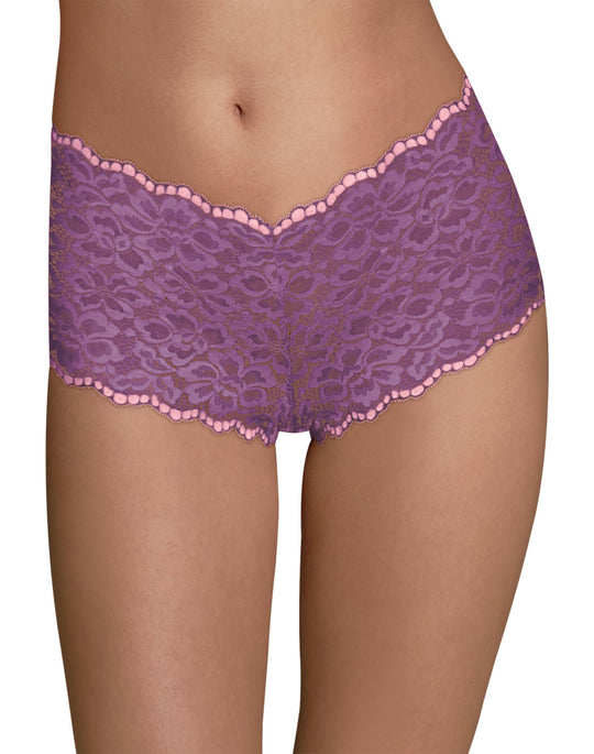 Maidenform Womens Sexy Must Haves Lace Cheeky Boyshort