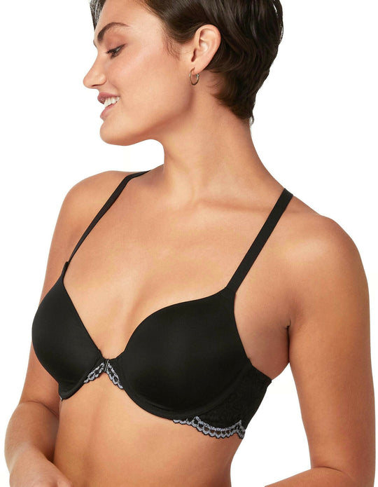 Maidenform Women`s Pure Genius T-Back Bra with Lace Underwire Bra