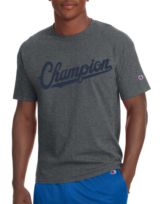 Champion Mens Graphic Short Sleeve Jersey Tee