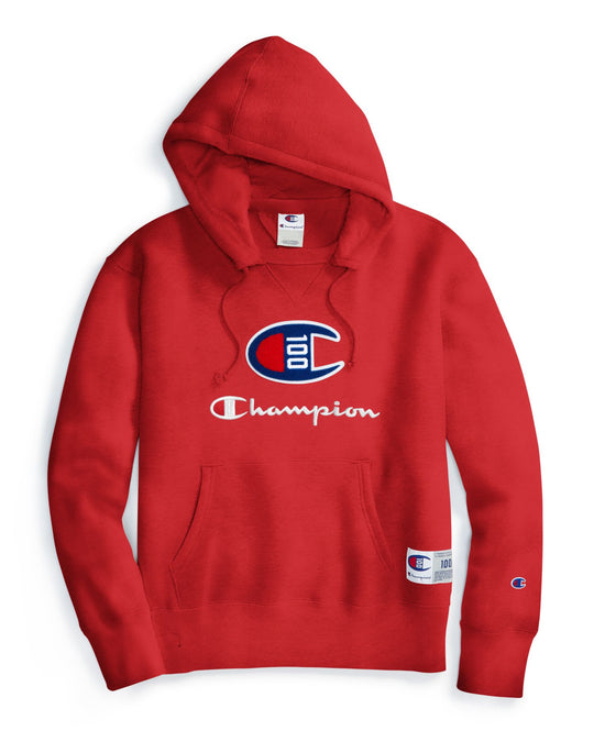Champion Mens Century Collection Hoodie