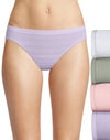 Hanes Womens Ultimate Comfort Flex Fit Bikini 4-Pack