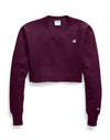 Champion Life Womens Reverse Weave Cropped Cut Off Crew-Mens Fit