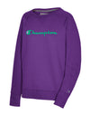 Champion Womens Powerblend Fleece Boyfriend Crew
