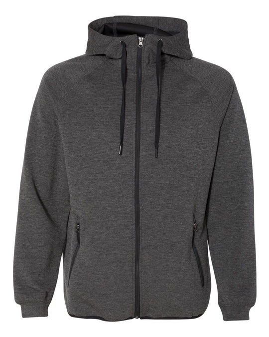 Weatherproof Mens Heat Last Fleece Tech Full-Zip Hooded Sweatshirt 18700, XL