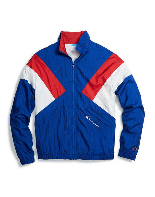 Champion Life Mens Nylon Warm Up Jacket
