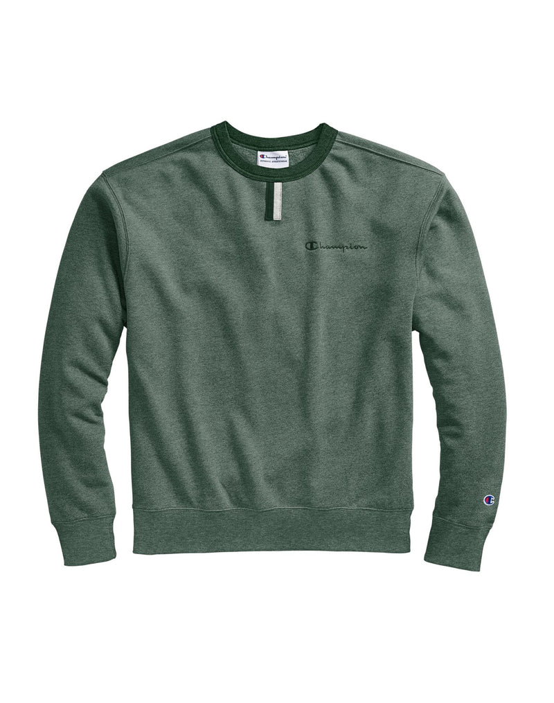 Champion Mens Heritage Heather YC Crew