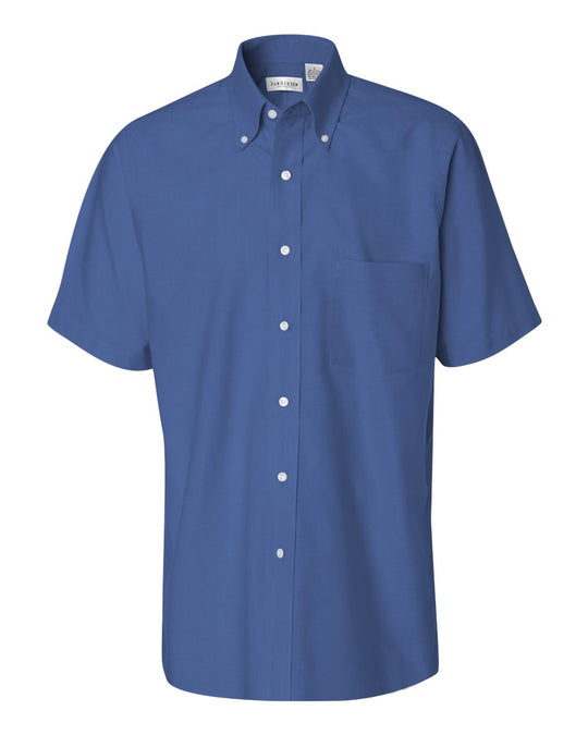 Van Heusen Mens Short Sleeve Oxford Shirt