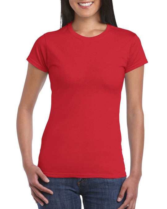 Gildan Ladies Softstyle  T-Shirt, XL, White