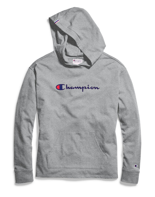 Champion Womens Heavyweight Jersey Pullover Hoodie