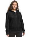 Champion Womens Plus Campus French Terry Zip Jacket