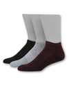Hanes Mens 1901 Heritage Half Cushion Low Cut Socks 3-Pack