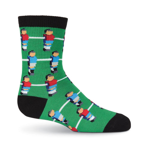 K. Bell Kids Foosball Crew Socks