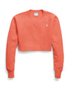 Champion Life Womens Reverse Weave Cropped Cut Off Crew-Mens Fit