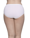 Fruit Of The Loom Womens Fit for Me White Briefs 6 Pack