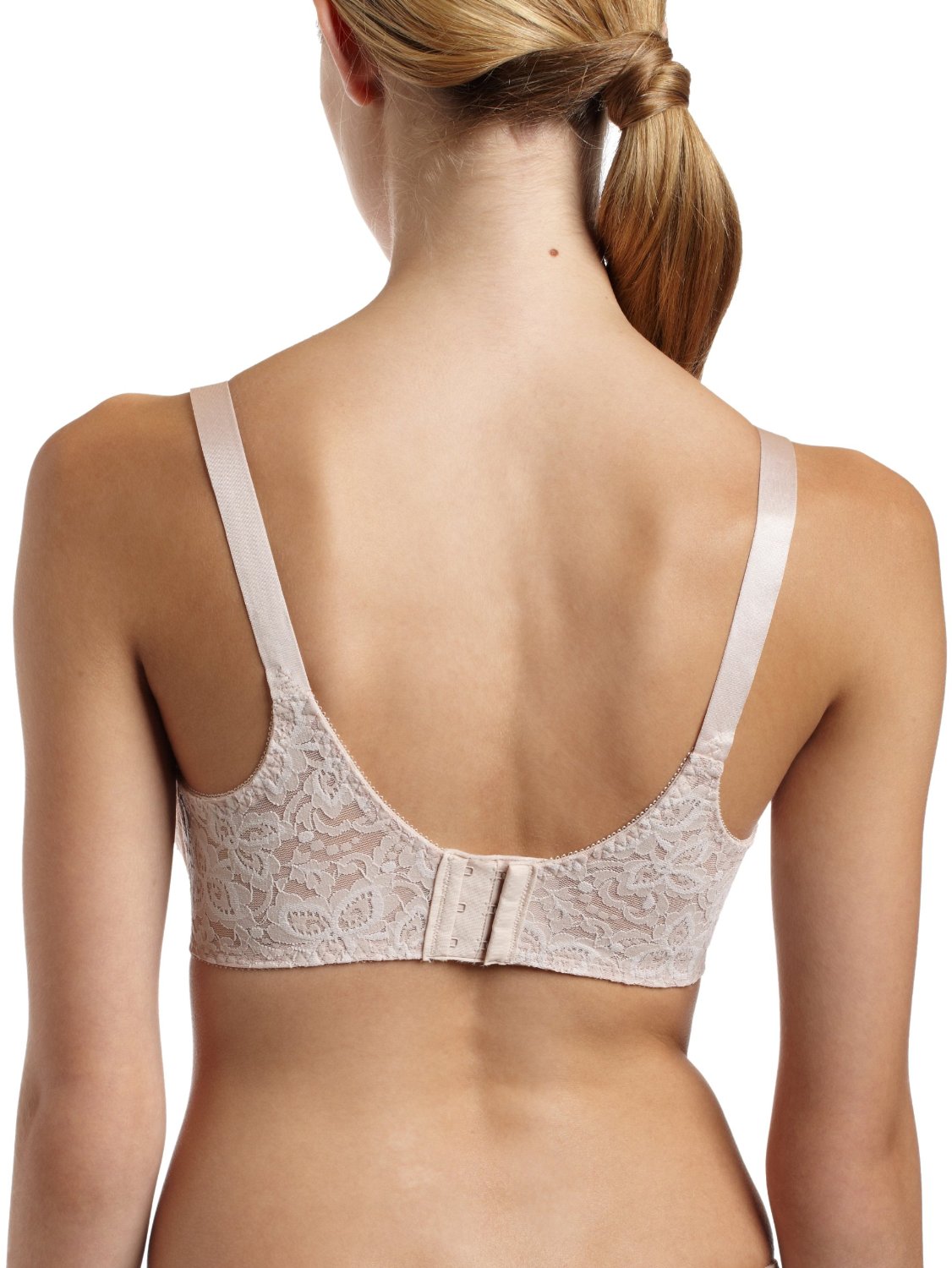 Bali, Intimates & Sleepwear, Bali White Lace Smooth Underwire Bra 34d  Full Coverage Style 3432