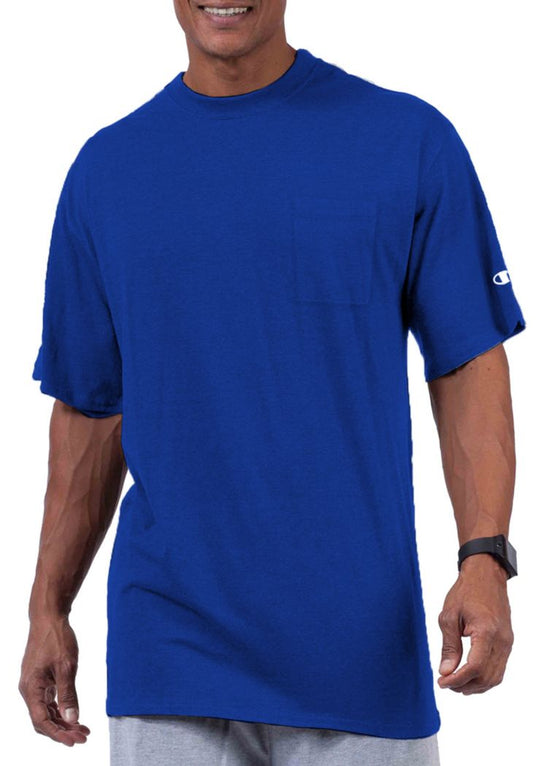 Champion Big & Tall Men`s Short Sleeve Pocket Jersey Tee