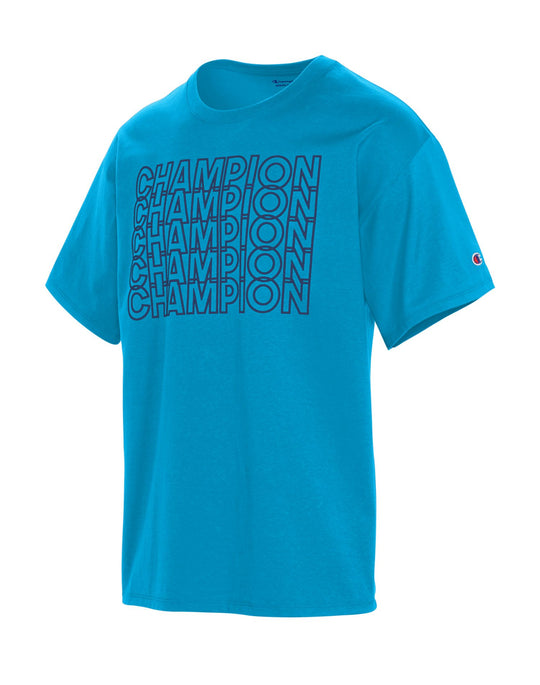 Champion Mens Classic Short-Sleeve Jersey Tee