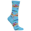 Hot Sox Womens Cabana Crew Socks