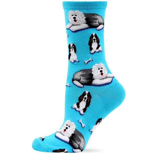 Hot Sox Womens Dogs and Bones Crew Socks