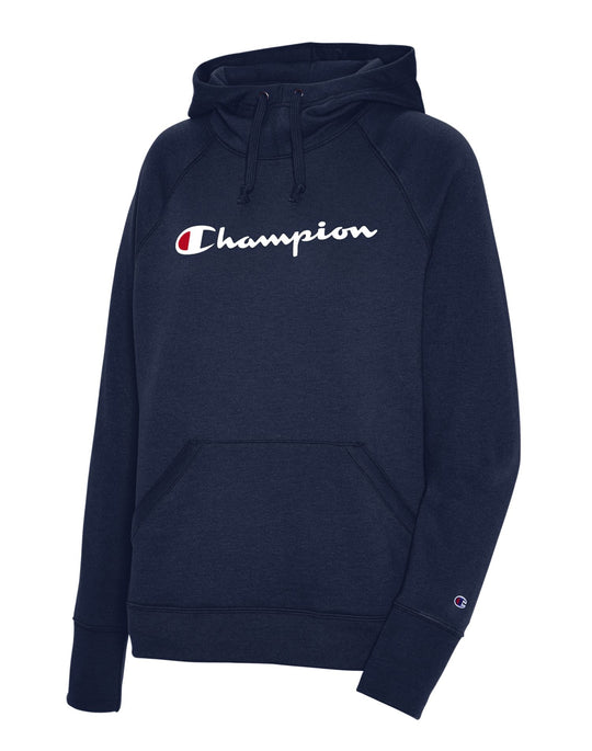 Champion Womens Powerblend Fleece Pullover Hoodie