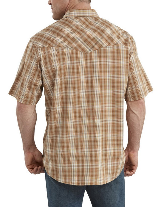 Dickies Mens Icon Relaxed Fit Western Short Sleeve Shirt