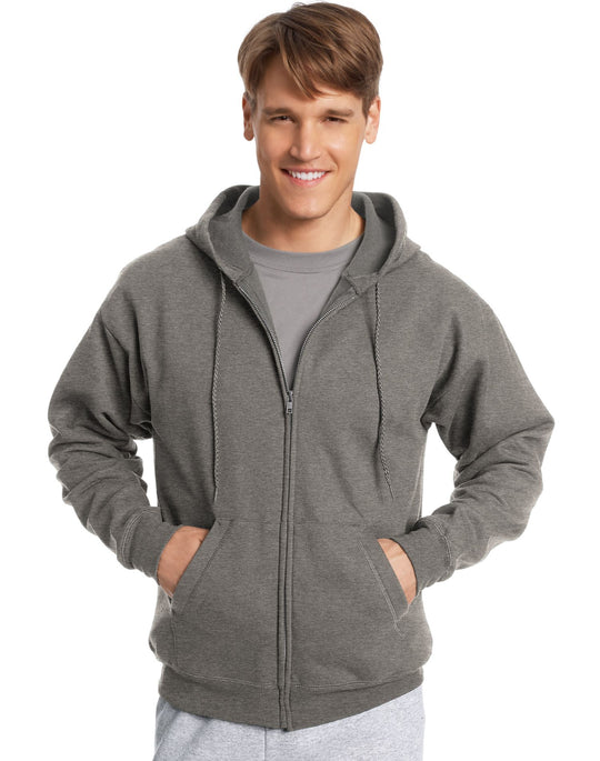Hanes Men's ComfortBlend Full-Zip Hood 7.8 oz.