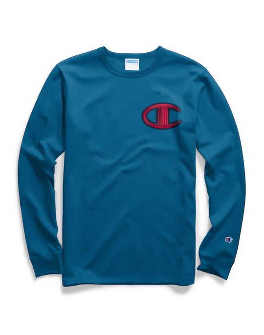 Champion Life Mens Heritage Long-Sleeve Tee