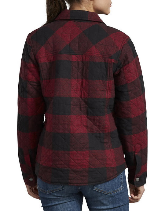 Dickies Womens Quilted Shirt Jacket