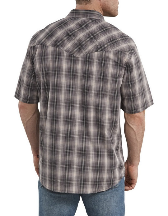 Dickies Mens Icon Relaxed Fit Western Short Sleeve Shirt
